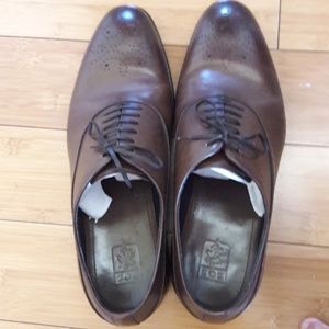 Ermenegildo Zegna , brown,  made in Italy,  size 9